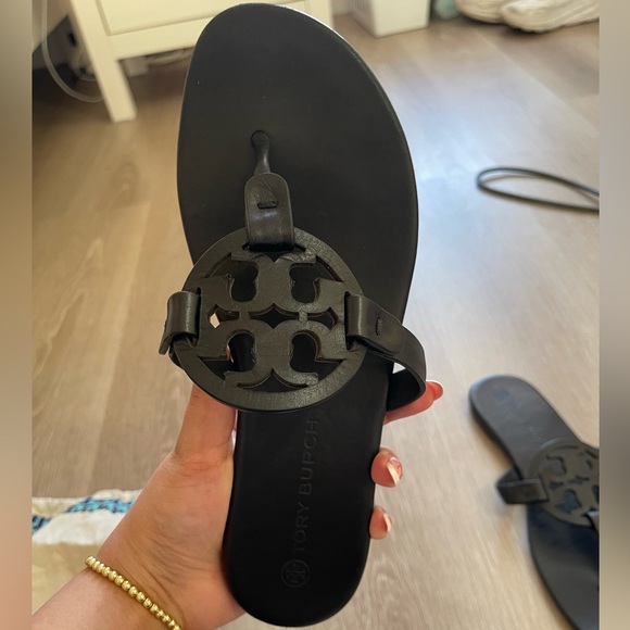 Tory Burch Black Sandals - Picture 2 of 8